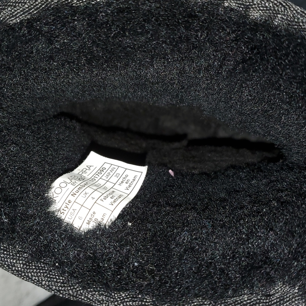 KOOLABURRA by UGG Black Faux Suede and Fur Lined Flat Heel Boots-NWOT-US… - Picture 11 of 13